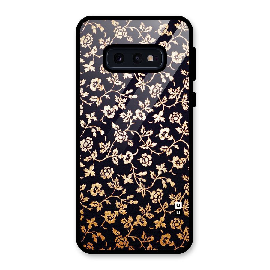 Most Beautiful Floral Glass Back Case for Galaxy S10e