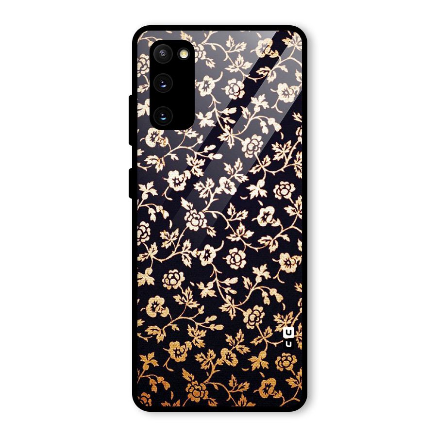 Most Beautiful Floral Glass Back Case for Galaxy S20 FE