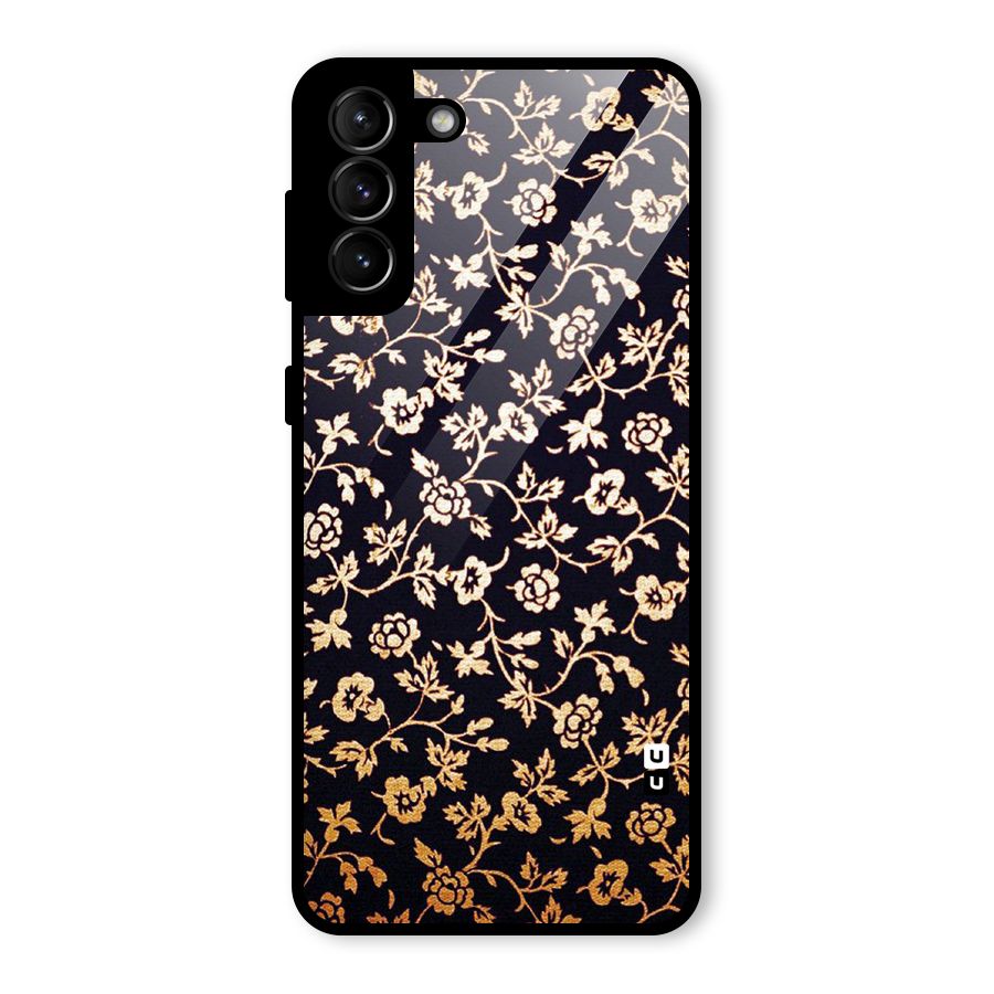 Most Beautiful Floral Glass Back Case for Galaxy S21 Plus
