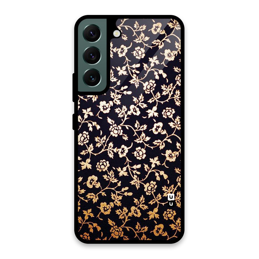 Most Beautiful Floral Glass Back Case for Galaxy S22 5G