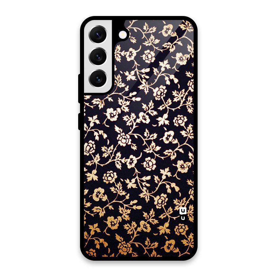 Most Beautiful Floral Glass Back Case for Galaxy S22 Plus 5G