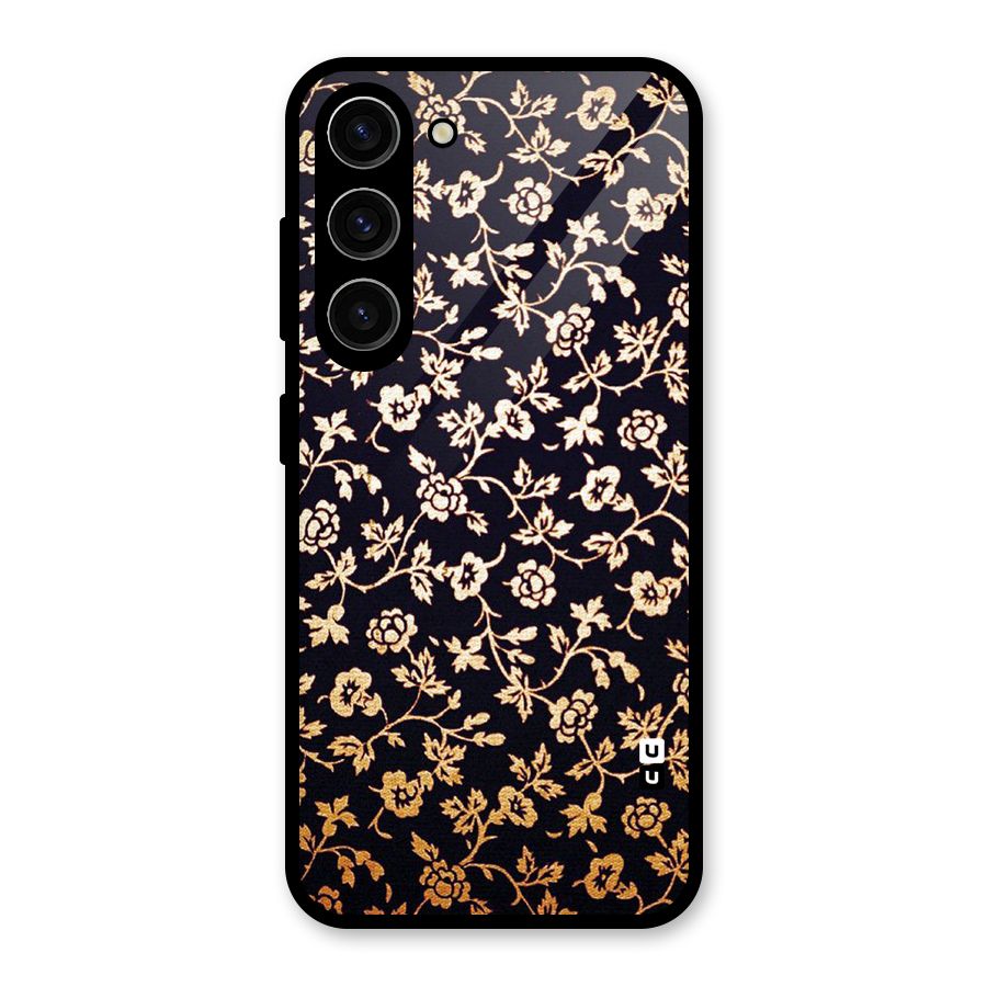 Most Beautiful Floral Glass Back Case for Galaxy S23