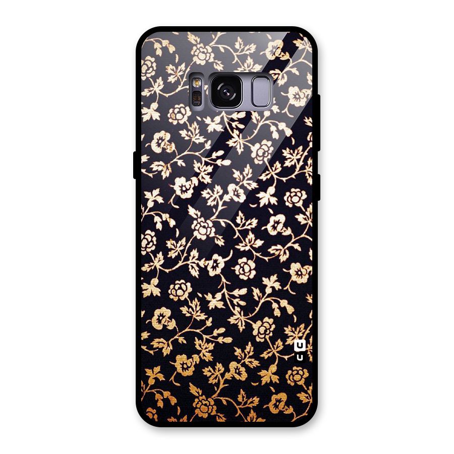 Most Beautiful Floral Glass Back Case for Galaxy S8
