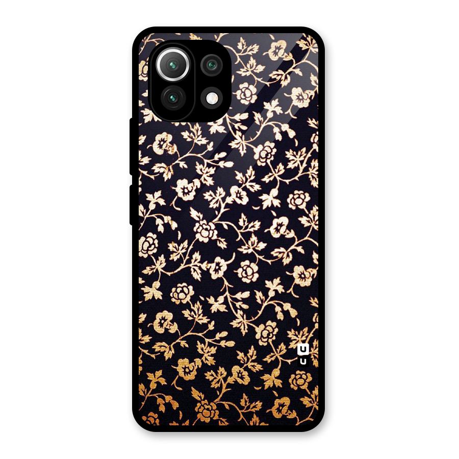 Most Beautiful Floral Glass Back Case for Mi 11 Lite NE 5G