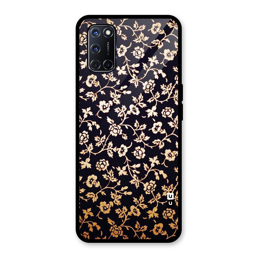 Most Beautiful Floral Glass Back Case for Oppo A52