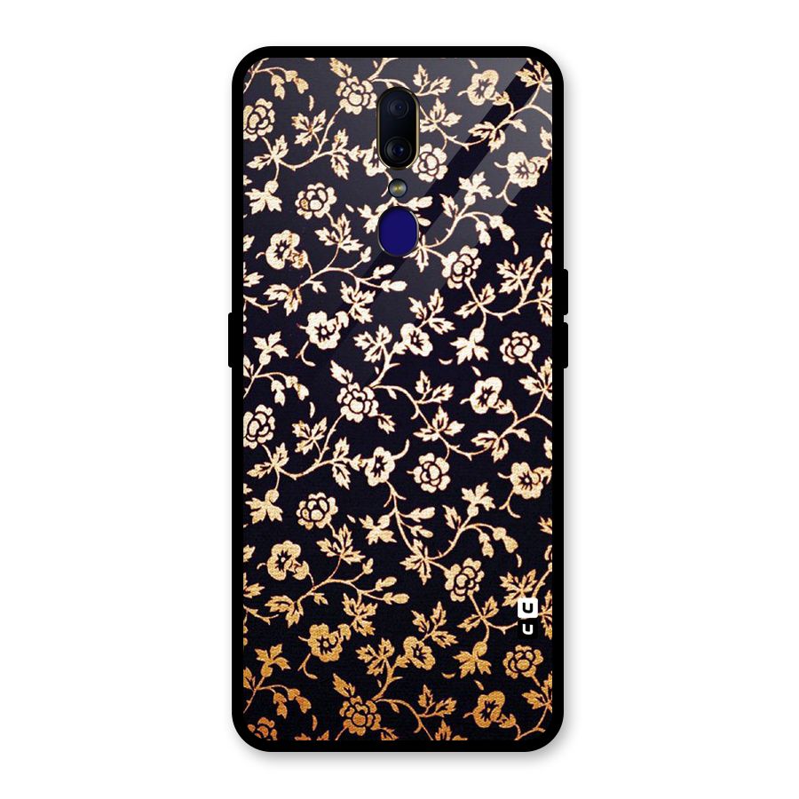 Most Beautiful Floral Glass Back Case for Oppo F11