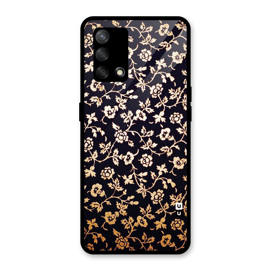 Most Beautiful Floral Glass Back Case for Oppo F19