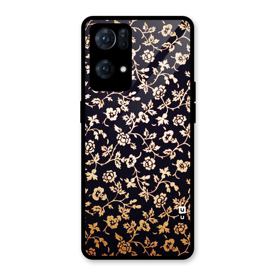 Most Beautiful Floral Glass Back Case for Oppo Reno7 Pro 5G