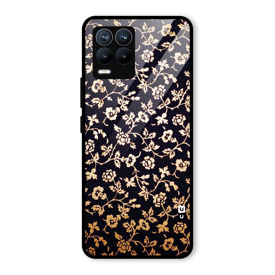 Most Beautiful Floral Glass Back Case for Realme 8