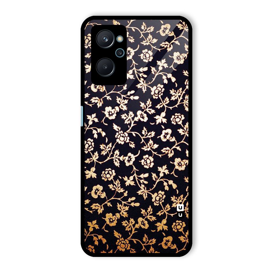Most Beautiful Floral Glass Back Case for Realme 9i