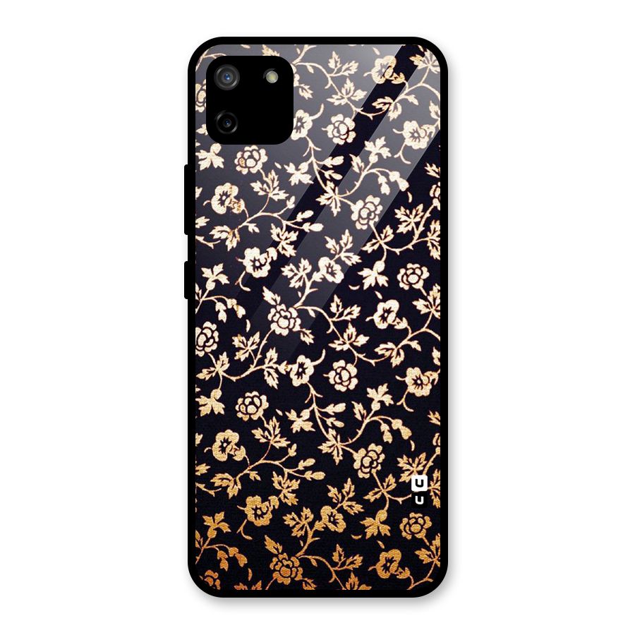 Most Beautiful Floral Glass Back Case for Realme C11