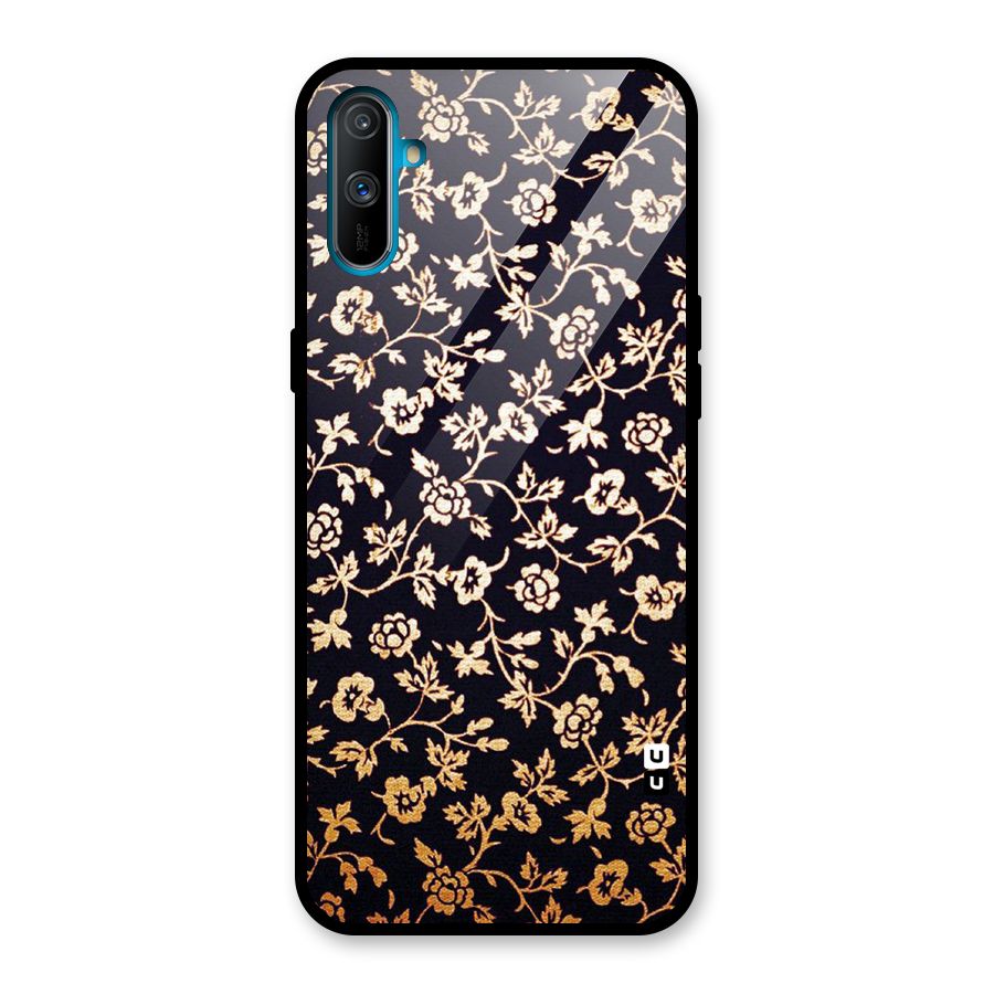 Most Beautiful Floral Glass Back Case for Realme C3