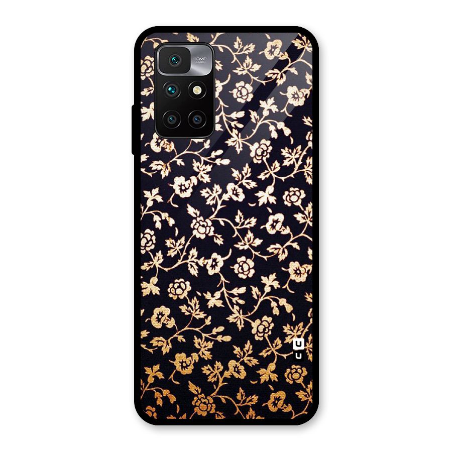 Most Beautiful Floral Glass Back Case for Redmi 10 Prime