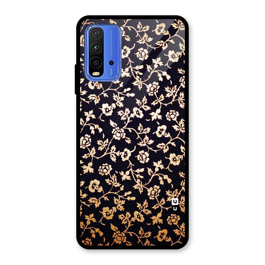 Most Beautiful Floral Glass Back Case for Redmi 9 Power