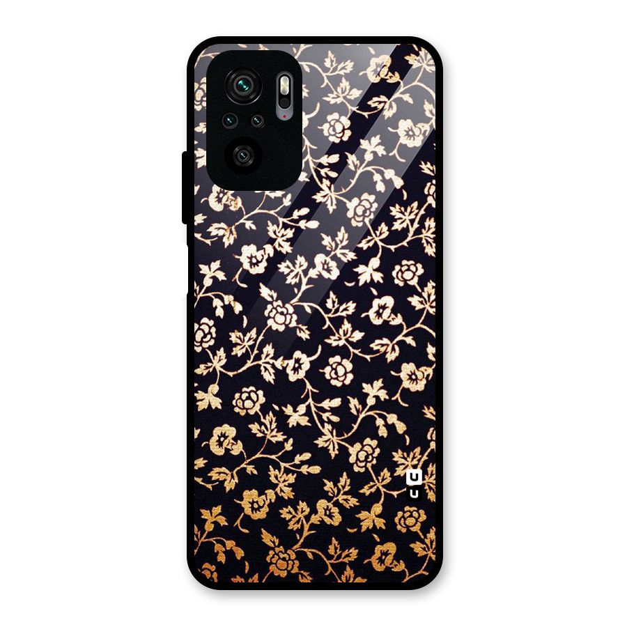 Most Beautiful Floral Glass Back Case for Redmi Note 10S