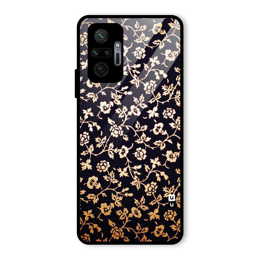 Most Beautiful Floral Glass Back Case for Redmi Note 10 Pro