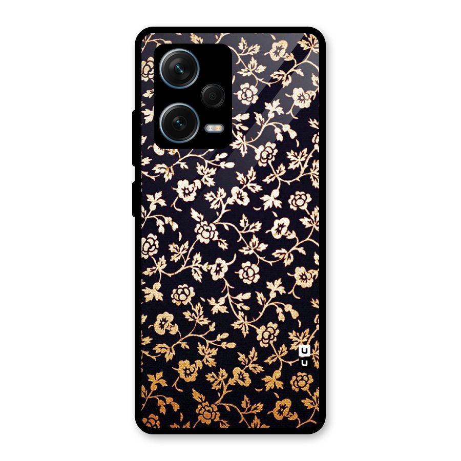 Most Beautiful Floral Glass Back Case for Redmi Note 12 Pro Plus 5G
