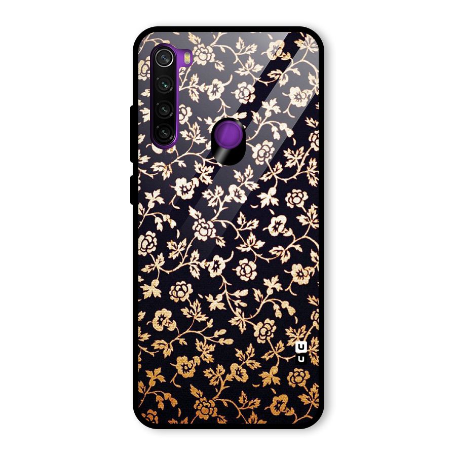 Most Beautiful Floral Glass Back Case for Redmi Note 8