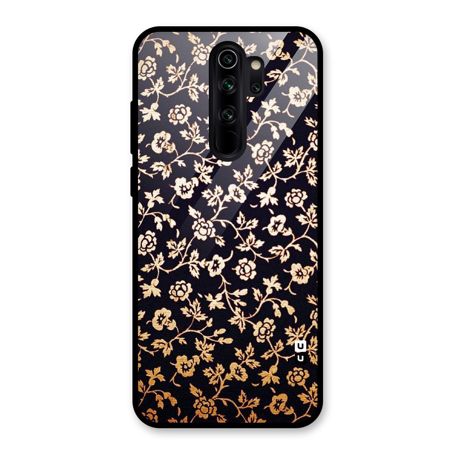 Most Beautiful Floral Glass Back Case for Redmi Note 8 Pro