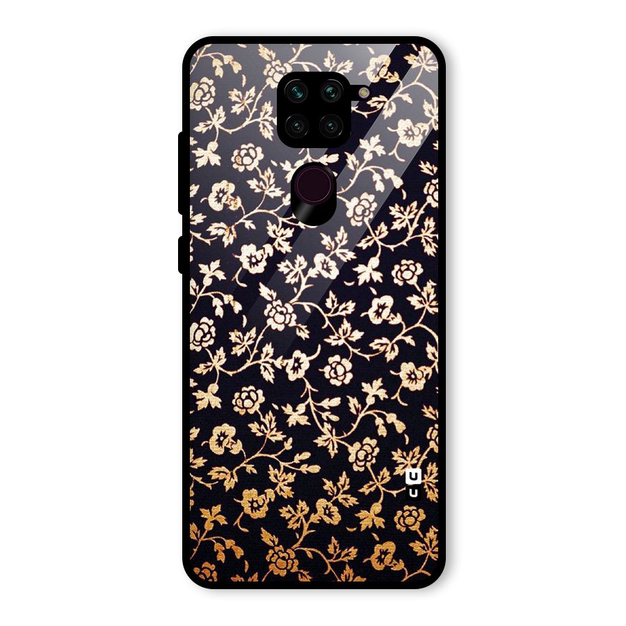 Most Beautiful Floral Glass Back Case for Redmi Note 9