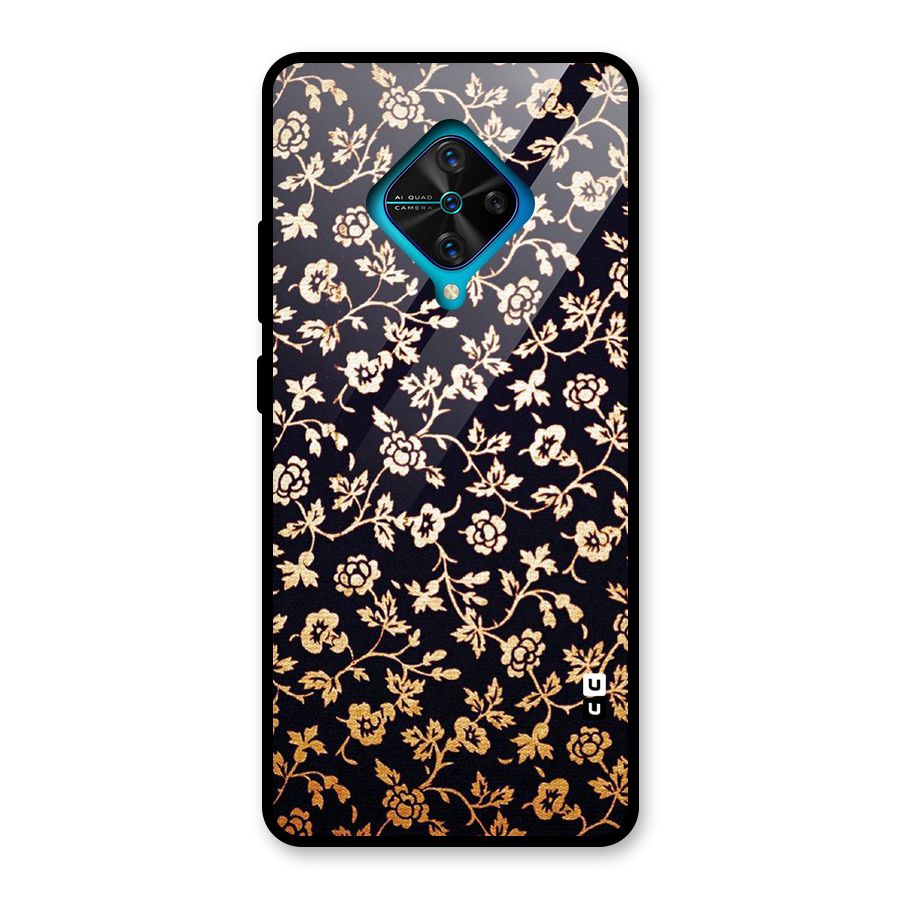Most Beautiful Floral Glass Back Case for Vivo S1 Pro