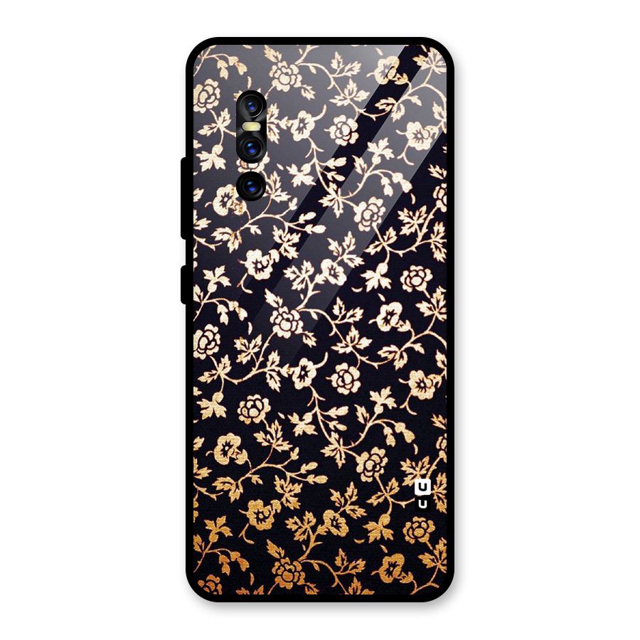 Most Beautiful Floral Glass Back Case for Vivo V15 Pro