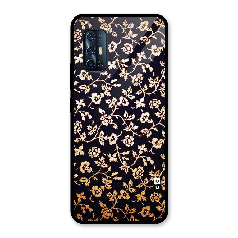 Most Beautiful Floral Glass Back Case for Vivo V17