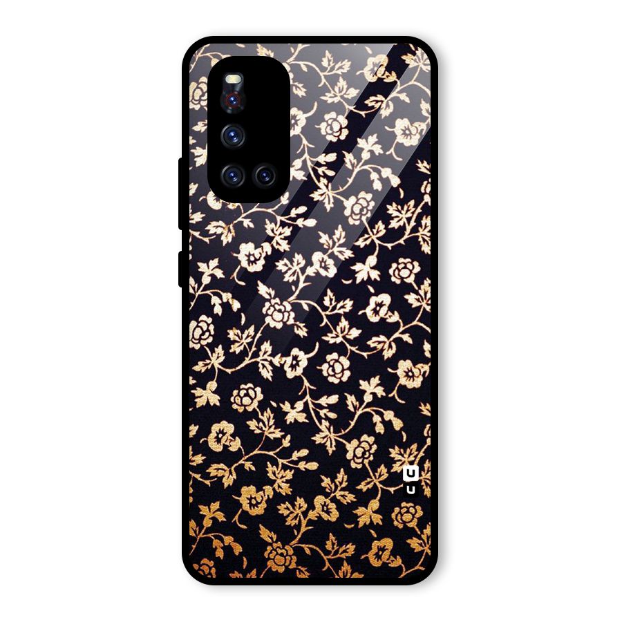 Most Beautiful Floral Glass Back Case for Vivo V19