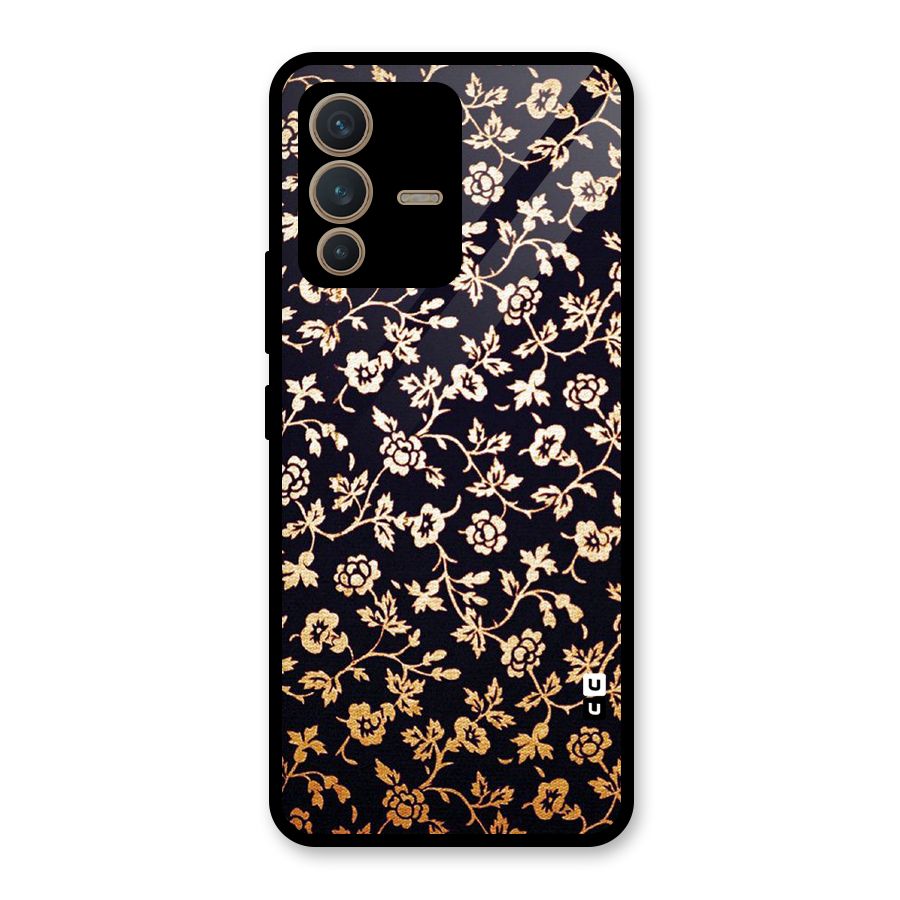Most Beautiful Floral Glass Back Case for Vivo V23 5G