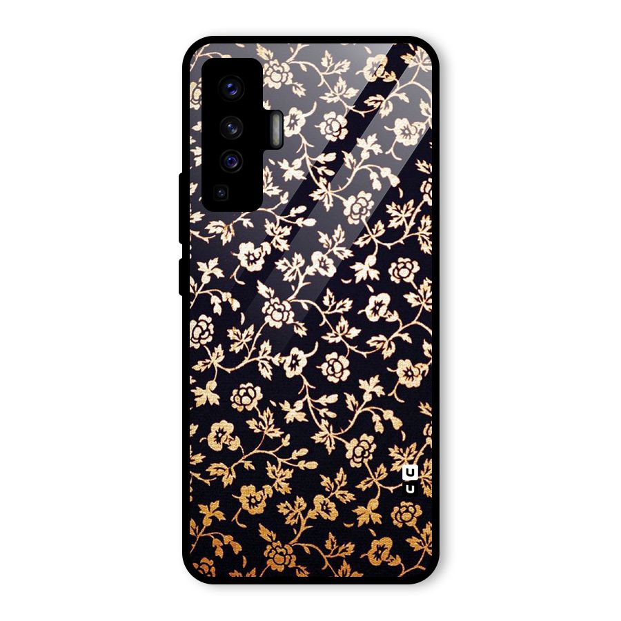Most Beautiful Floral Glass Back Case for Vivo X50