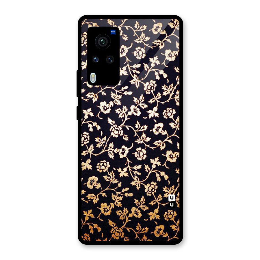 Most Beautiful Floral Glass Back Case for Vivo X60 Pro