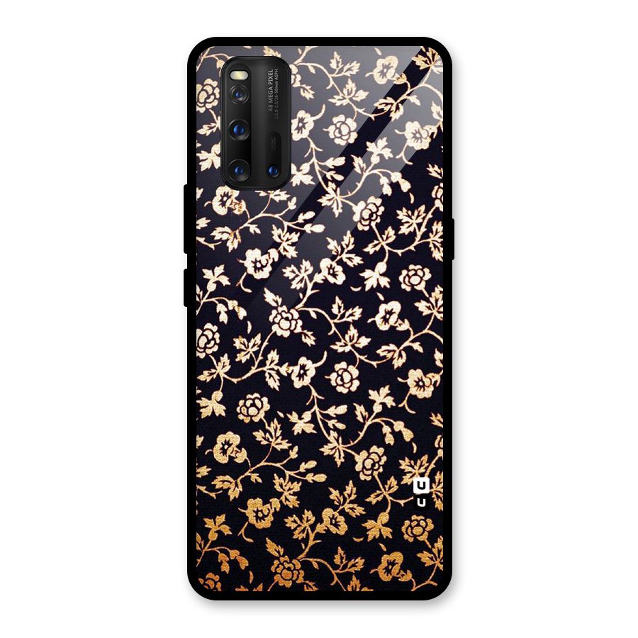 Most Beautiful Floral Glass Back Case for Vivo iQOO 3