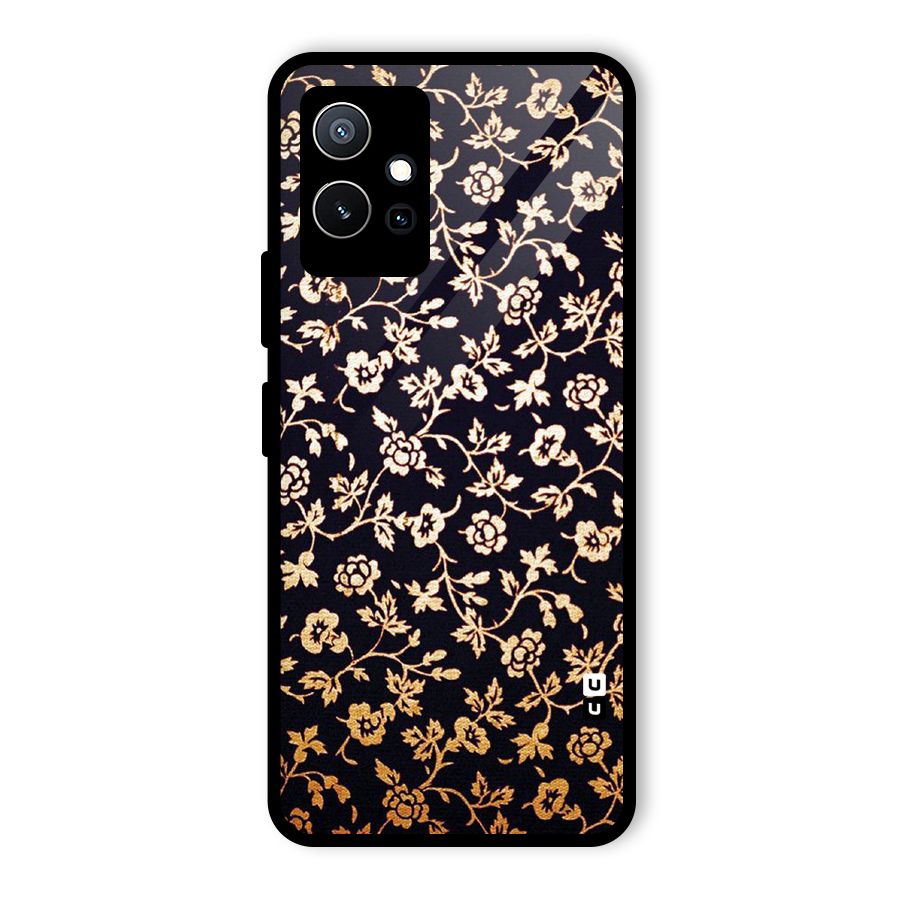 Most Beautiful Floral Glass Back Case for Vivo iQOO Z6
