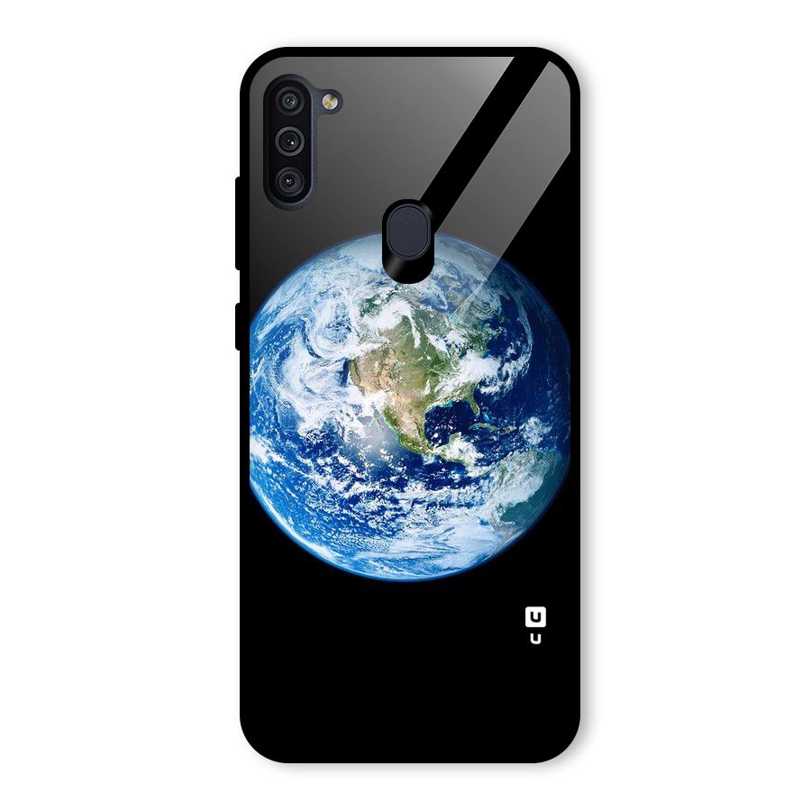 Mother Earth Glass Back Case for Galaxy M11