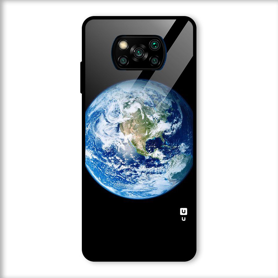 Mother Earth Glass Back Case for Poco X3
