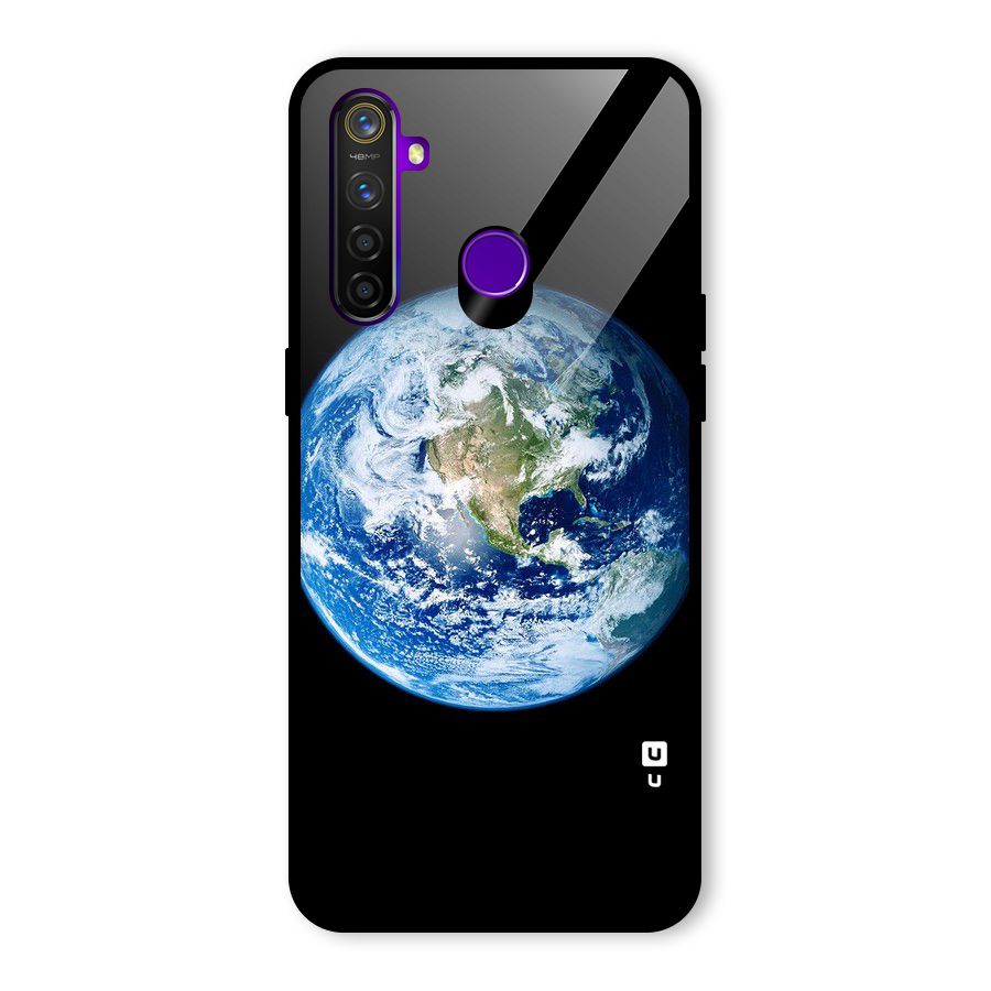 Mother Earth Glass Back Case for Realme 5 Pro
