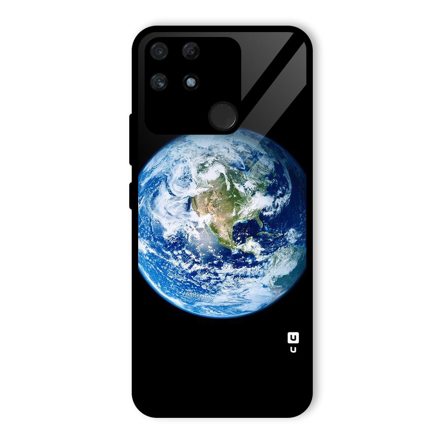 Mother Earth Glass Back Case for Realme Narzo 50A