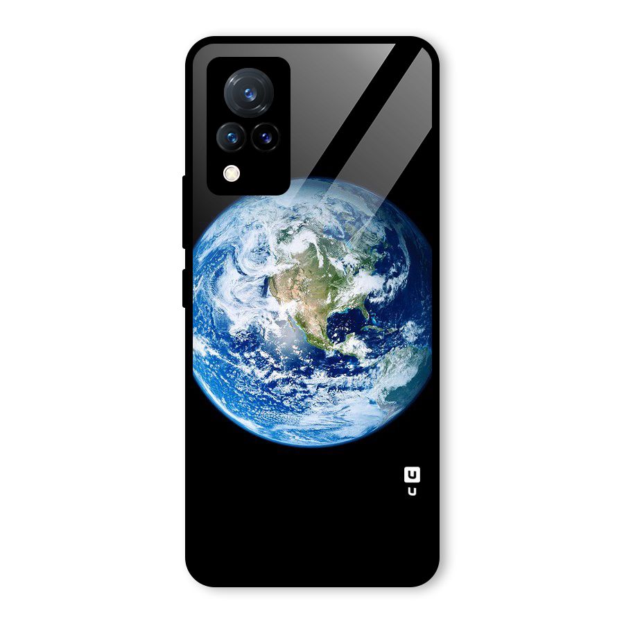 Mother Earth Glass Back Case for Vivo V21 5G