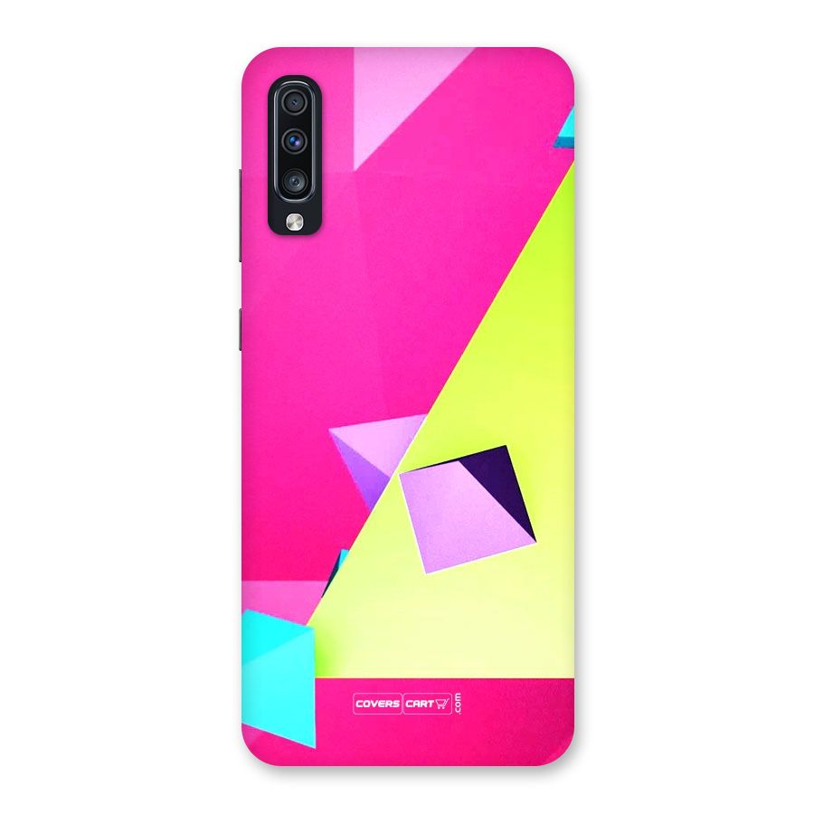 Motion Triangles Back Case for Galaxy A70