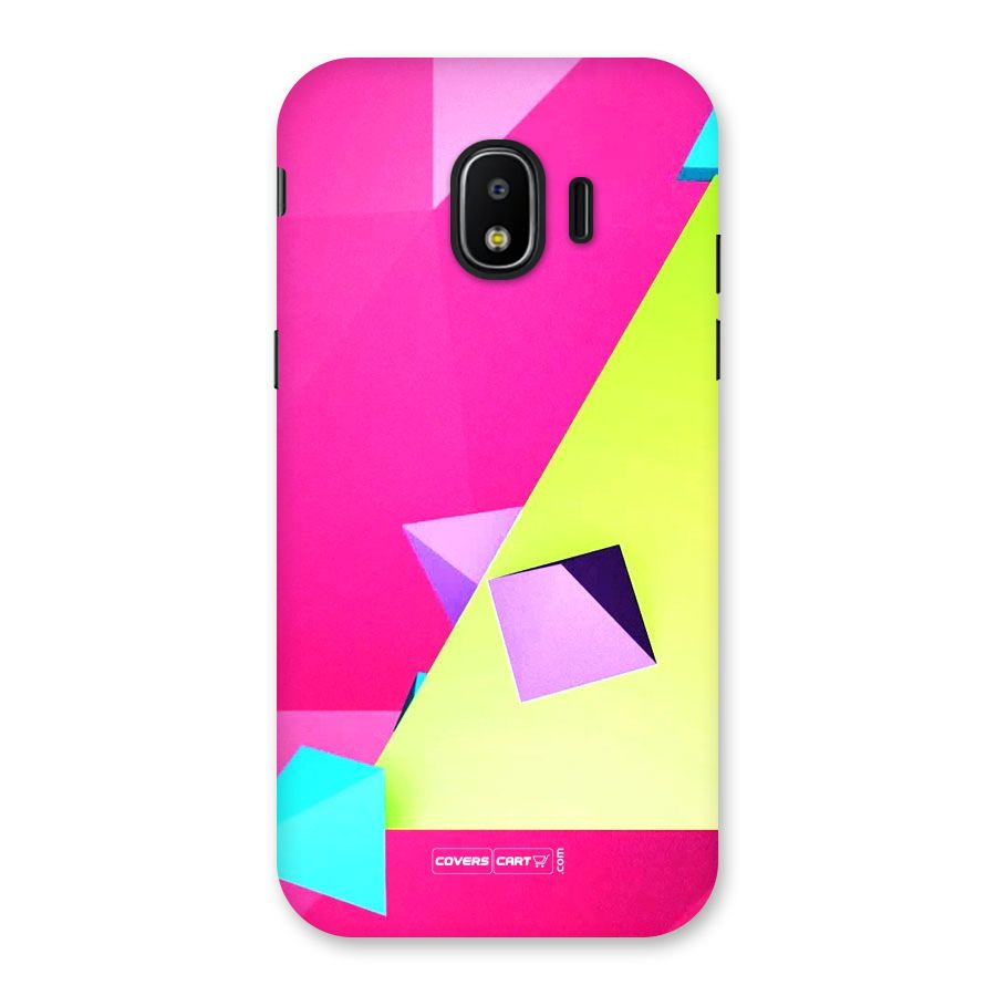Motion Triangles Back Case for Galaxy J2 Pro 2018