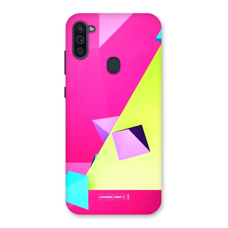 Motion Triangles Back Case for Galaxy M11