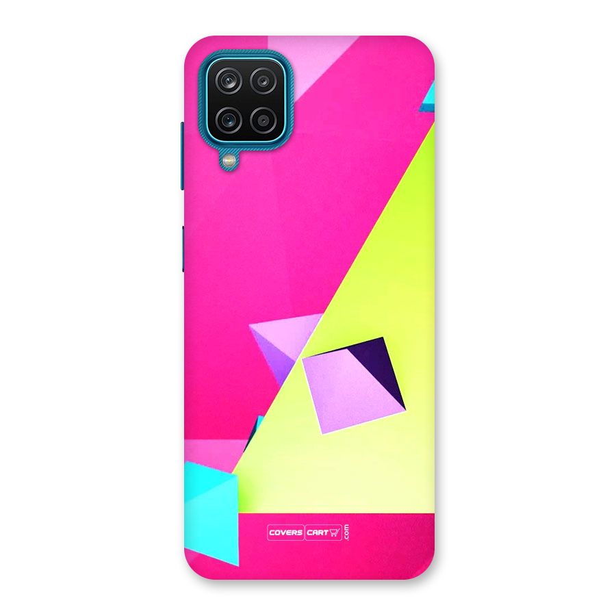 Motion Triangles Back Case for Galaxy M12