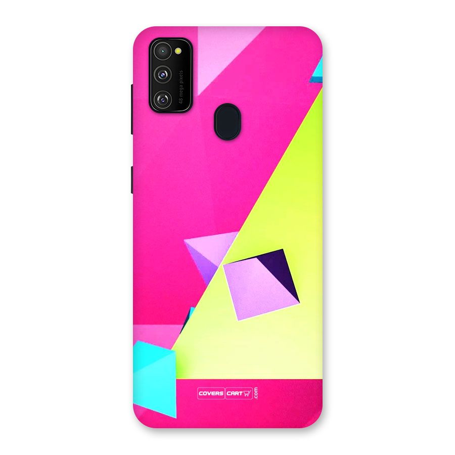 Motion Triangles Back Case for Galaxy M30s