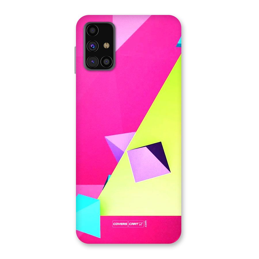 Motion Triangles Back Case for Galaxy M31s