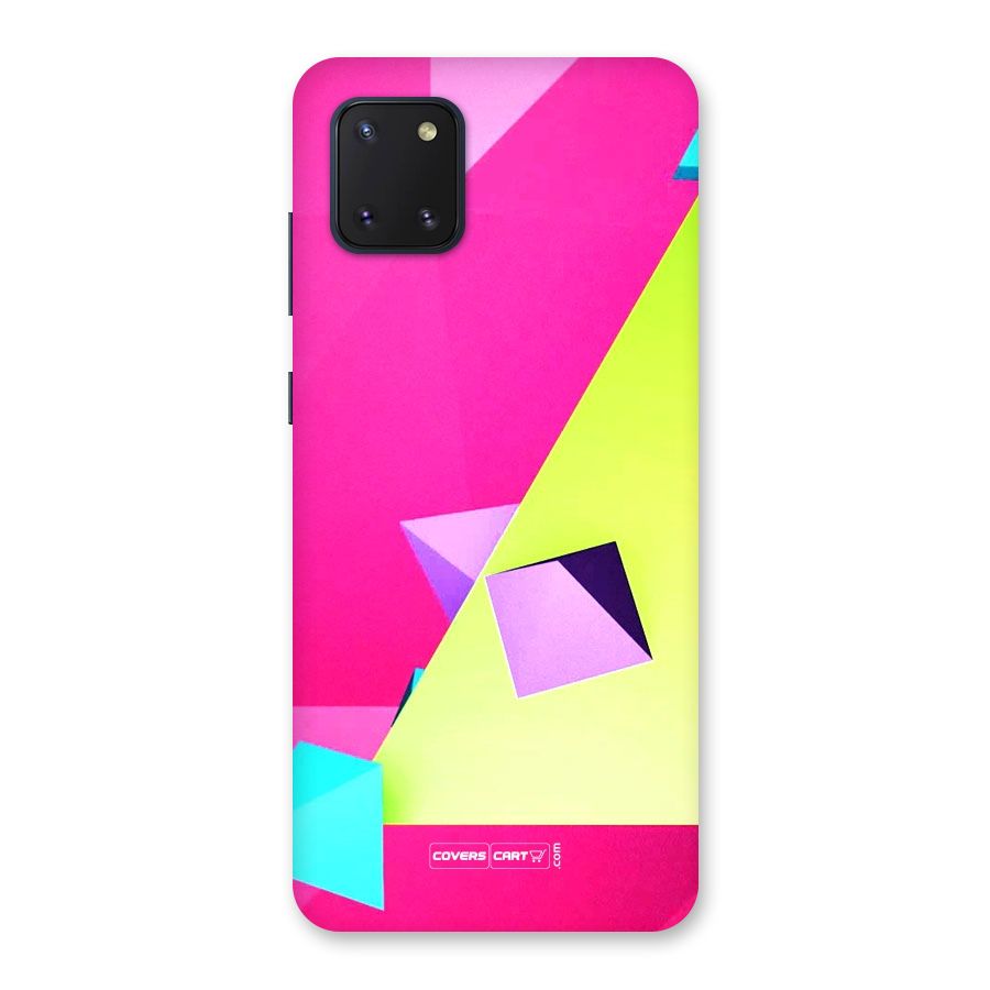 Motion Triangles Back Case for Galaxy Note 10 Lite