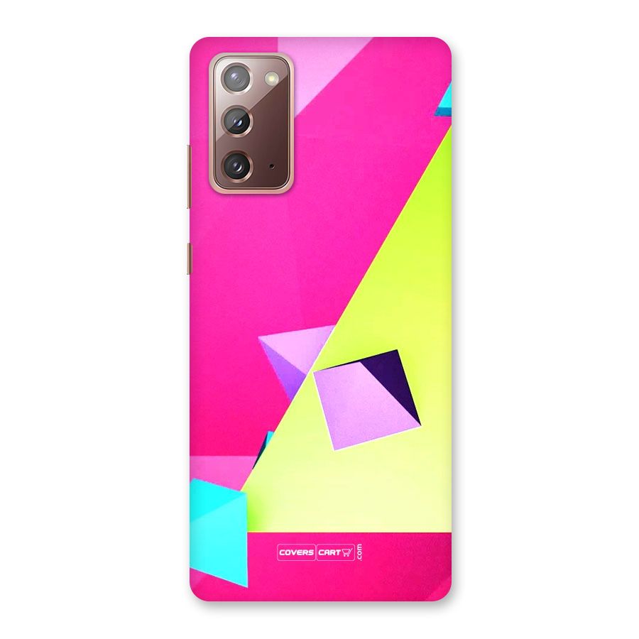 Motion Triangles Back Case for Galaxy Note 20