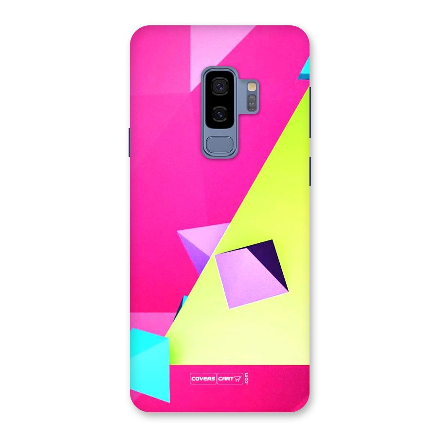 Motion Triangles Back Case for Galaxy S9 Plus