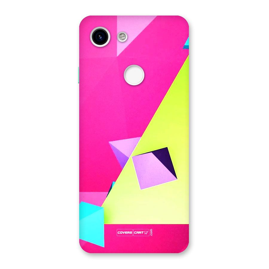 Motion Triangles Back Case for Google Pixel 3