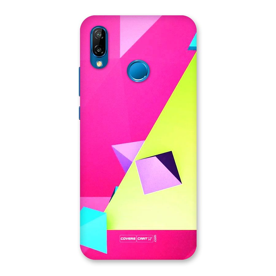 Motion Triangles Back Case for Huawei P20 Lite