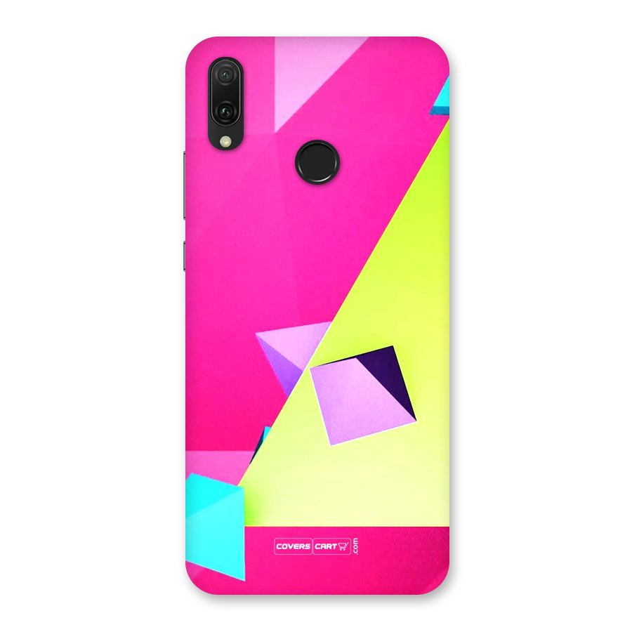 Motion Triangles Back Case for Huawei Y9 (2019)